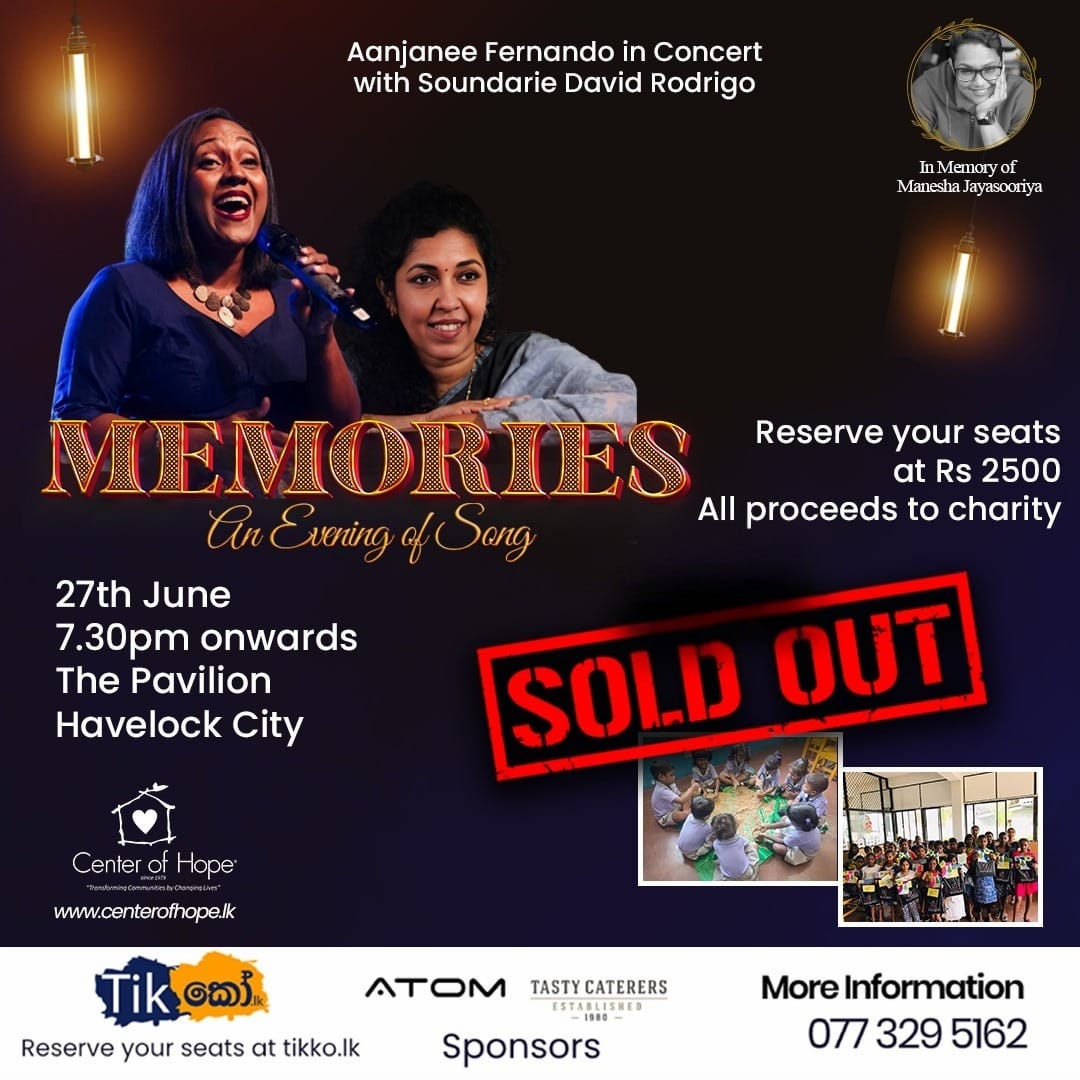 Memories An Evening of Song